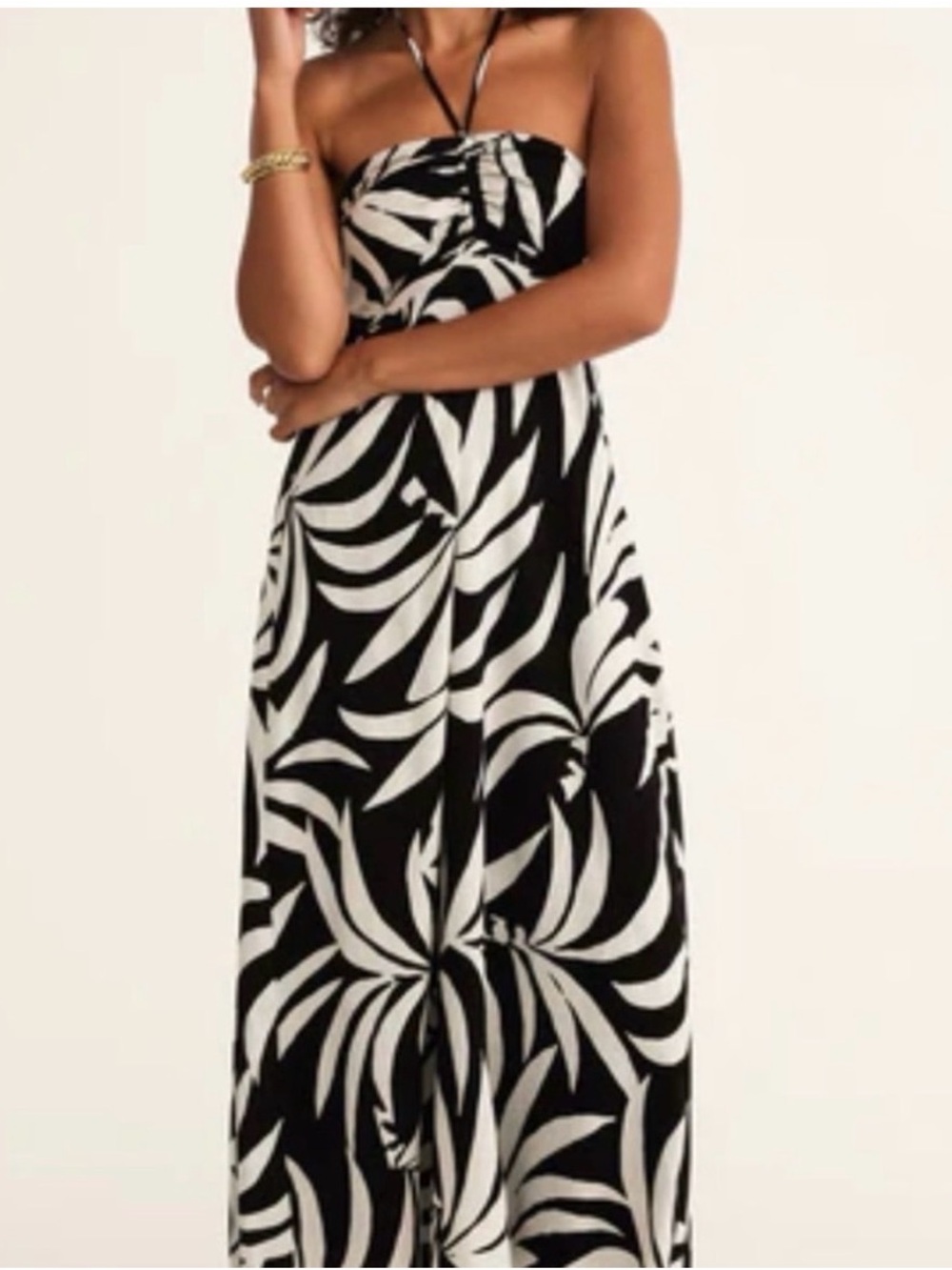 Z Supply Elodi Midi Dress - Tropical Leaf Print